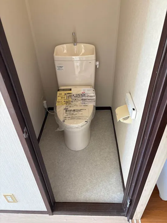 工事後　栃木県足利市のお客様のトイレ工事