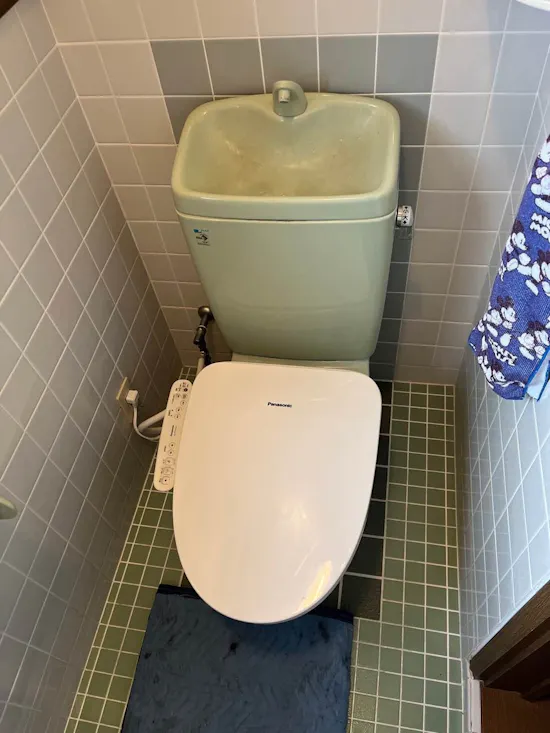 工事前　静岡県袋井市のお客様のトイレ工事