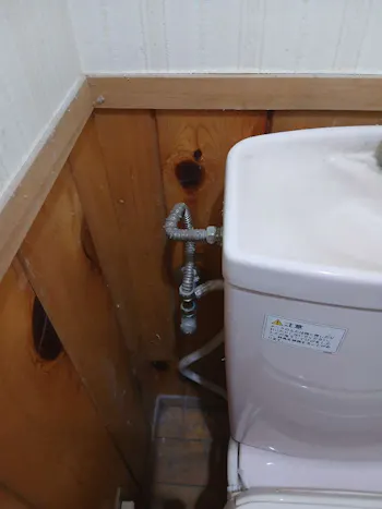 茨城県久慈郡大子町のお客様のトイレ工事　具体的な工事内容2