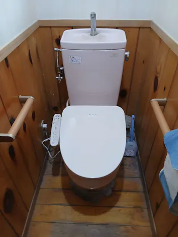 茨城県久慈郡大子町のお客様のトイレ工事