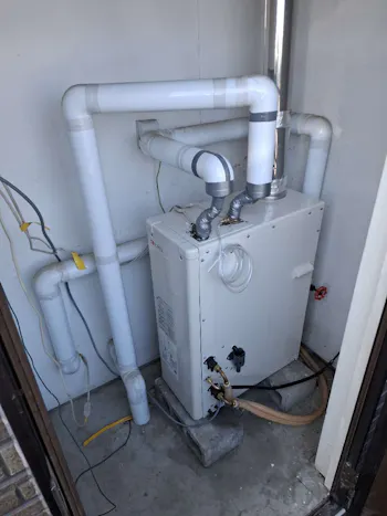 宮城県大崎市のお客様の給湯器工事