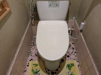 静岡県清水区のお客様の温水洗浄便座交換工事