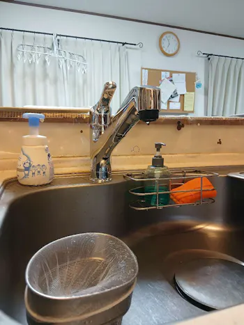 茨城県ひたちなか市のお客様の水栓工事