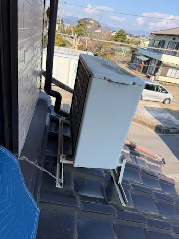 静岡県富士市のお客様のエアコン工事　具体的な工事内容3