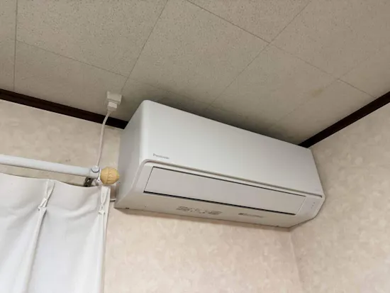 工事後　静岡県富士市のお客様のエアコン工事