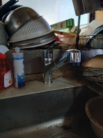 茨城県小美玉市のお客様のキッチン水栓交換工事