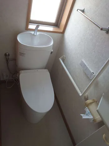 愛知県名古屋市瑞穂区のお客様の1・２階トイレ交換工事