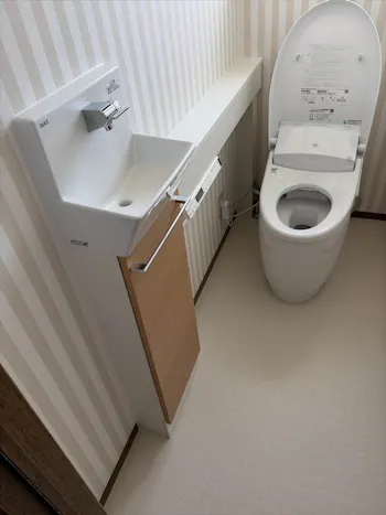 千葉県茂原市のお客様のトイレ工事　具体的な工事内容1
