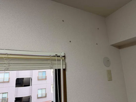 工事前　静岡県富士市のお客様のエアコン工事