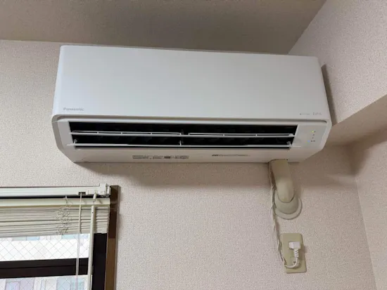 工事後　静岡県富士市のお客様のエアコン工事