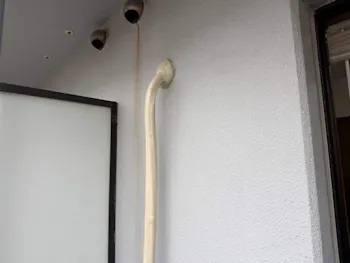 静岡県富士市のお客様のエアコン工事　具体的な工事内容2