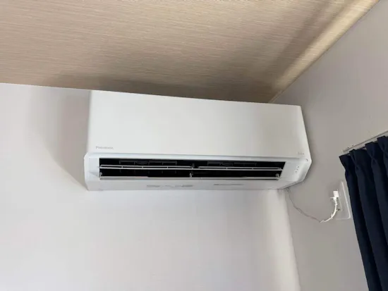 工事後　静岡県沼津市のお客様のエアコン工事