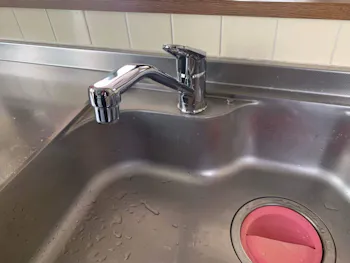 埼玉県鴻巣市のお客様のキッチン水栓工事