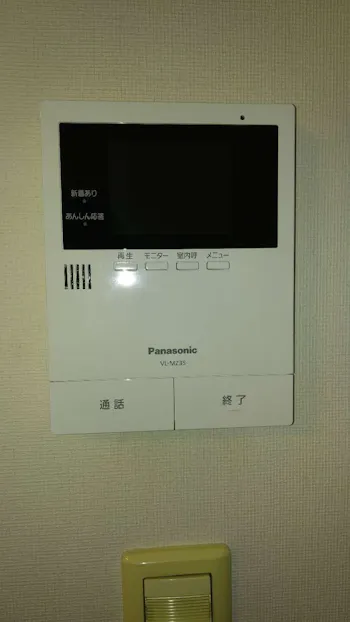 東京都羽村市のお客様のテレビドアホン交換工事　具体的な工事内容5