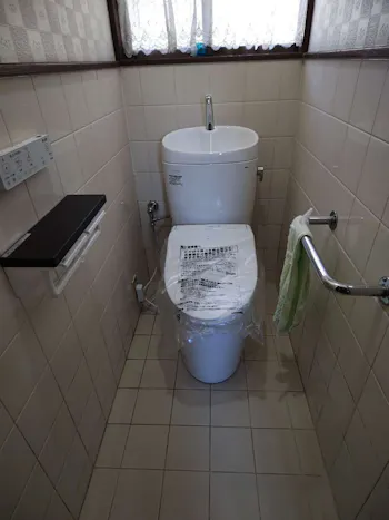 福島県いわき市のお客様のトイレ工事