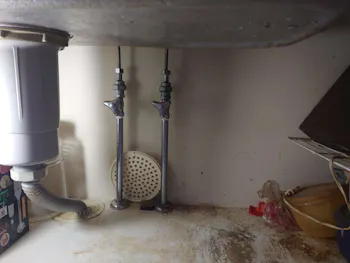 愛知県豊田市のお客様のキッチン水栓取替工事　具体的な工事内容2