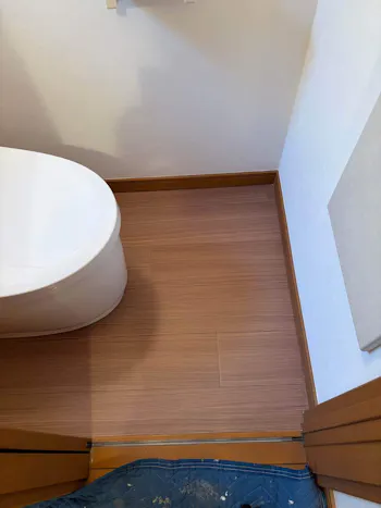 神奈川県相模原市緑区のお客様のトイレ工事　具体的な工事内容1