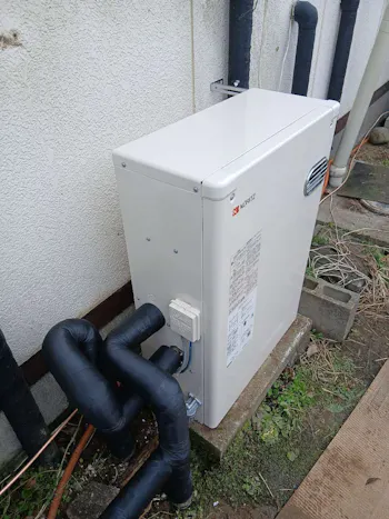 茨城県小美玉市のお客様の給湯器工事