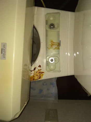 東京都青梅市のお客様の温水便座交換工事　具体的な工事内容4