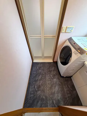 埼玉県鴻巣市のお客様の洗面化粧台交換工事　具体的な工事内容1