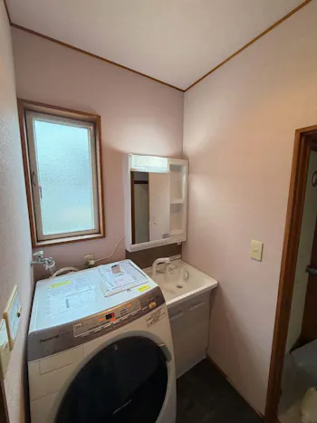 埼玉県鴻巣市のお客様の洗面化粧台交換工事　具体的な工事内容5