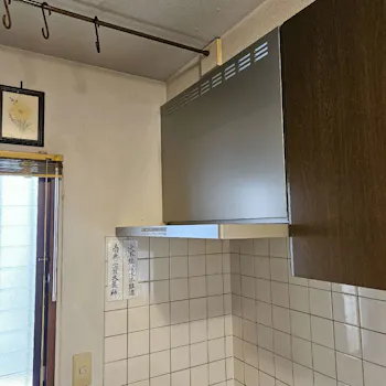 神奈川県横須賀市のお客様のレンジフード工事