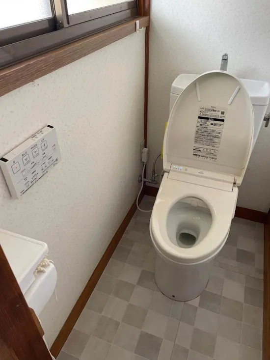 工事後　長野県上田市のお客様のトイレ工事