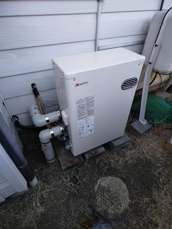 福島県いわき市のお客様の給湯器工事