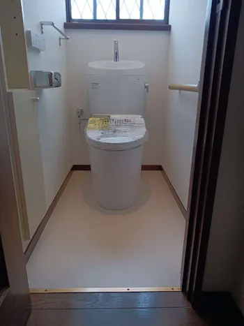 東京都青梅市のお客様のトイレ工事