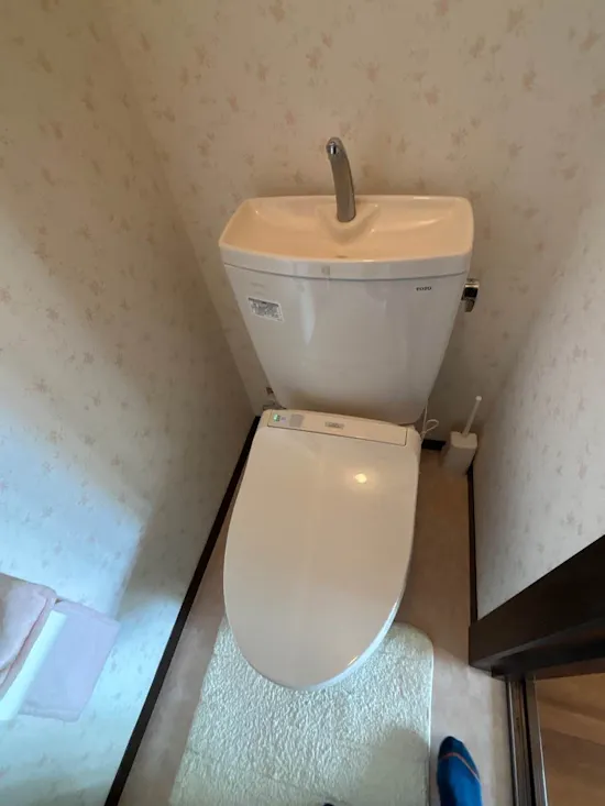 工事前　群馬県安中市のお客様のトイレ工事