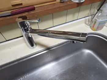 栃木県日光市のお客様の水栓工事