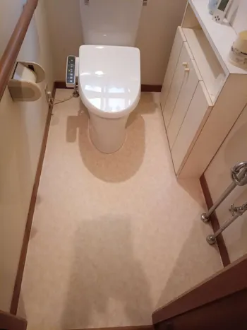 東京都立川市のお客様のトイレ工事　具体的な工事内容2