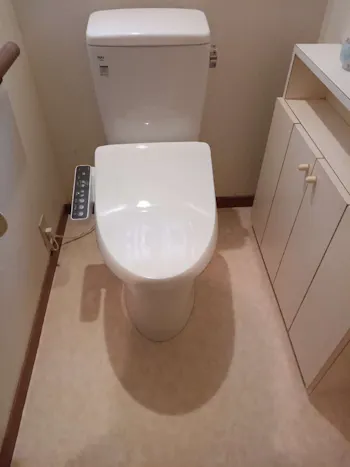 東京都立川市のお客様のトイレ工事