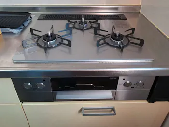 神奈川県大和市のお客様のビルトインコンロ・ガスコンロ工事