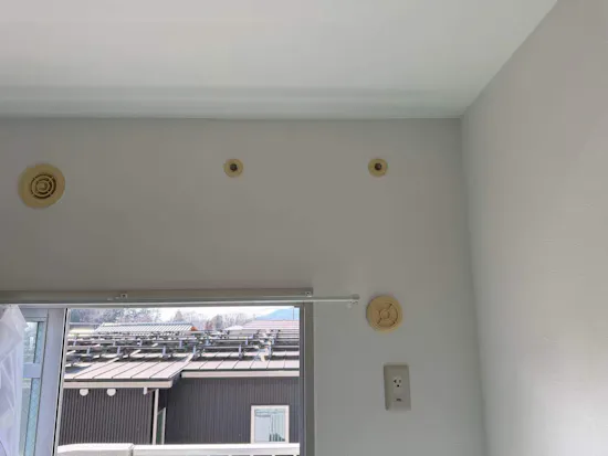 工事前　静岡県富士宮市のお客様のエアコン工事