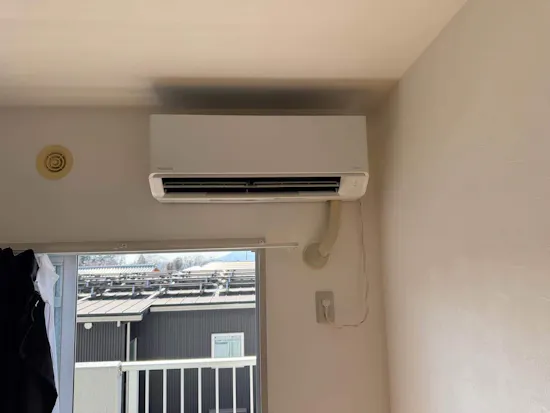 工事後　静岡県富士宮市のお客様のエアコン工事