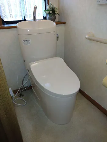 神奈川県横浜市旭区のお客様のトイレ工事