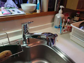 愛知県豊田市のお客様の水栓工事
