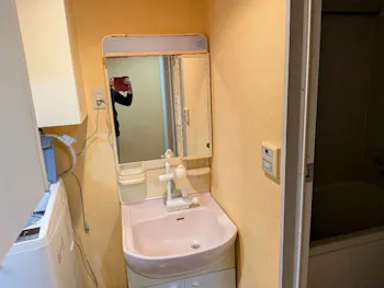 愛知県名古屋市のお客様の洗面化粧台交換工事　具体的な工事内容1