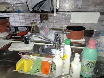 宮城県富谷市のお客様のキッチン水栓交換工事