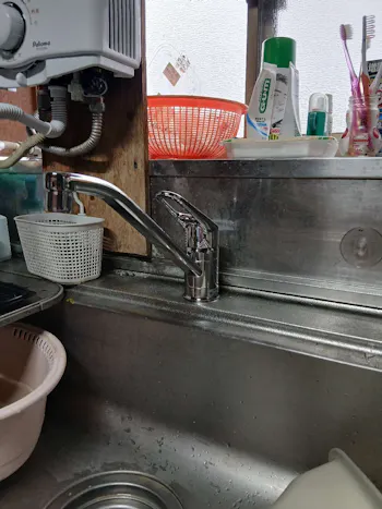茨城県つくば市のお客様の水栓工事