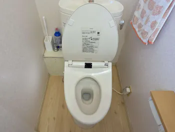 栃木県宇都宮市のお客様のトイレ工事　具体的な工事内容2