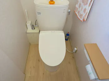 栃木県宇都宮市のお客様のトイレ工事　具体的な工事内容1