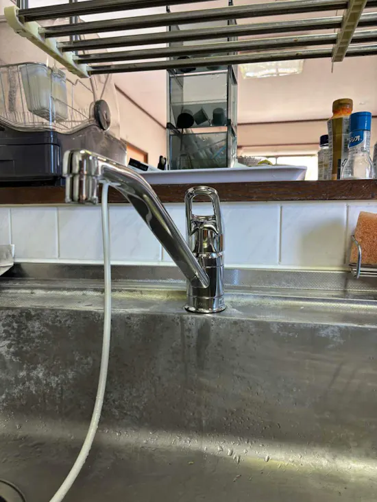 工事後　茨城県稲敷郡のお客様のキッチン水栓交換工事