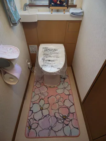 福島県いわき市のお客様のトイレ工事