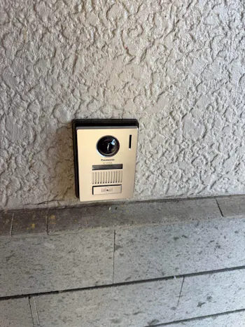 静岡県富士宮市のお客様のテレビドアホン交換工事