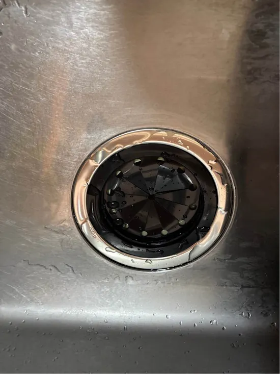 工事後　群馬県安中市のお客様のキッチン排水口工事