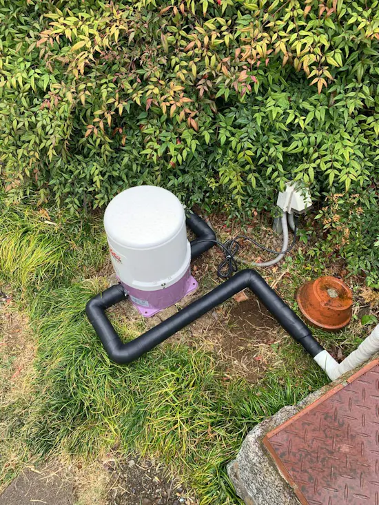 工事後　埼玉県鴻巣市のお客様の井戸ポンプ交換工事