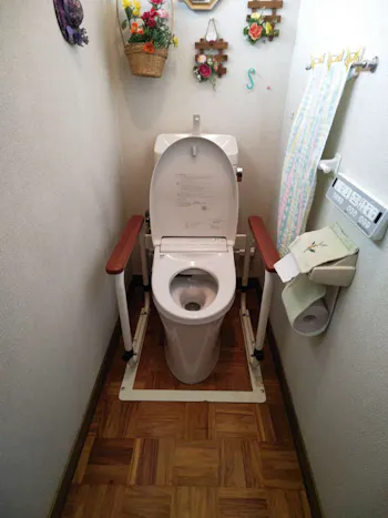 福島県いわき市のお客様のトイレ工事