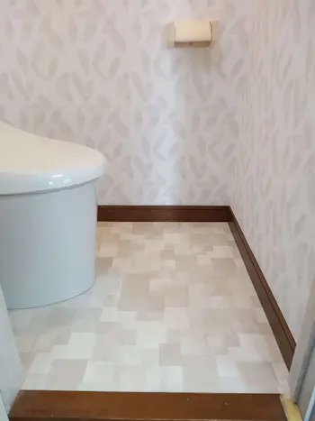 東京都青梅市のお客様のトイレ工事　具体的な工事内容1